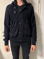 Napapijri Herren Jacke Strickjacke dunkelblau Hessen - Kassel Vorschau