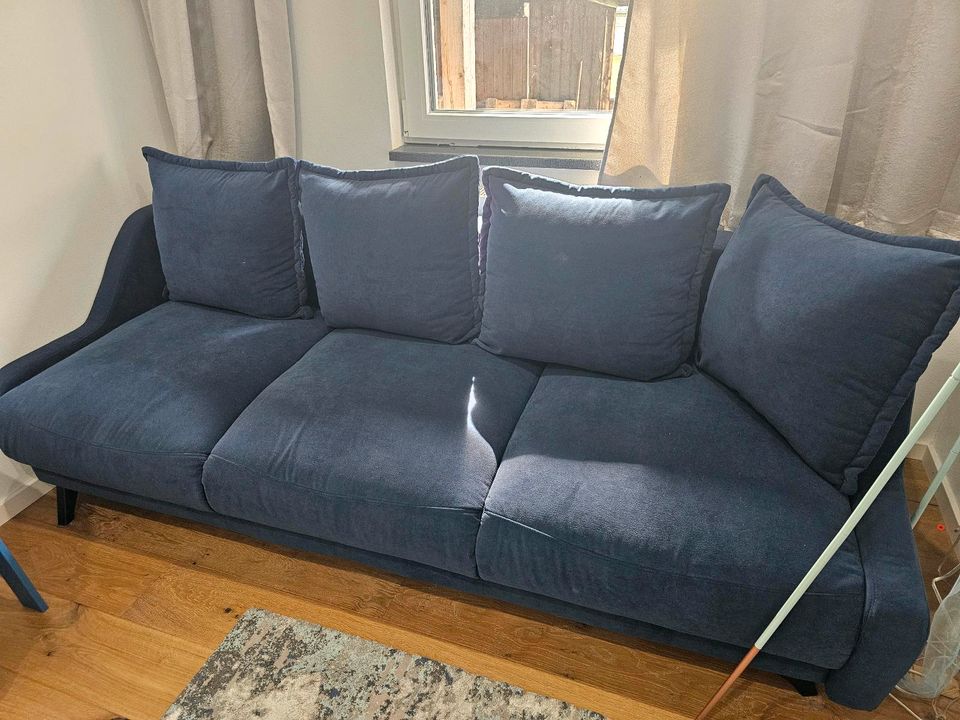 Schlafsofa royal blau in Meckenbeuren