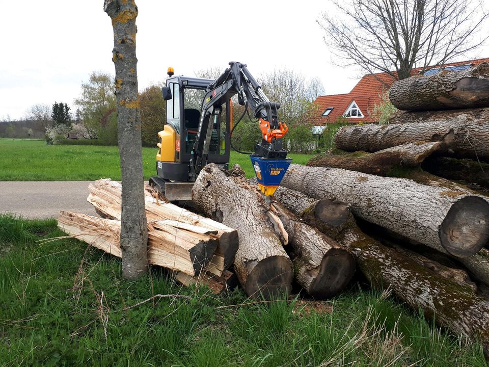 Kegelspalter Holzspalter Minibagger mieten in Kastl b. Amberg