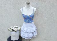 NEU Hollister Rock Skort Volants Broderie Anglaise Stickerei S 36 Schleswig-Holstein - Neumünster Vorschau