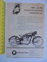 BMW Motorrad R 26 Touren Sport - Anzeige Werbung HAUSSCHATZ 1957 Baden-Württemberg - Leonberg Vorschau