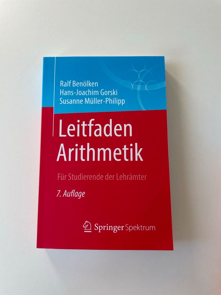 Leitfaden der Arithmetik in Heidelberg