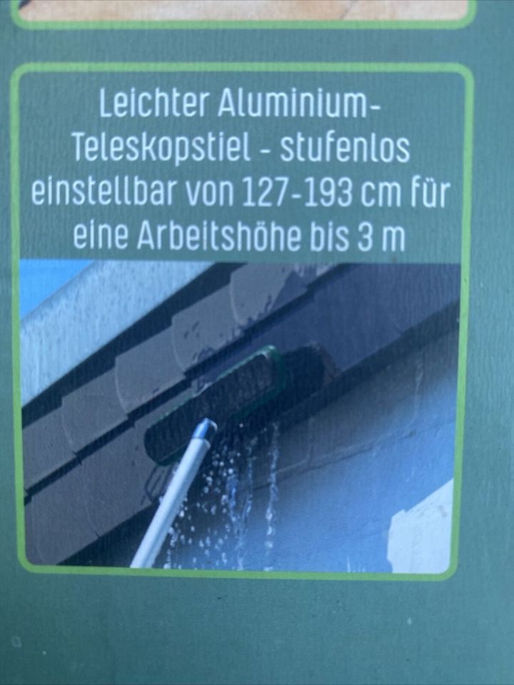 Parkside Wasserbesen -Set NEU 127-193cm 3 teilig Waschbürste in Weil im Schönbuch