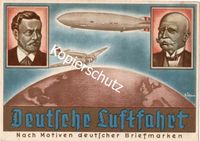 Postkarte, AK, Deutsche Luftfahrt, Nach Motiven dt. Briefmarken Baden-Württemberg - Bötzingen Vorschau