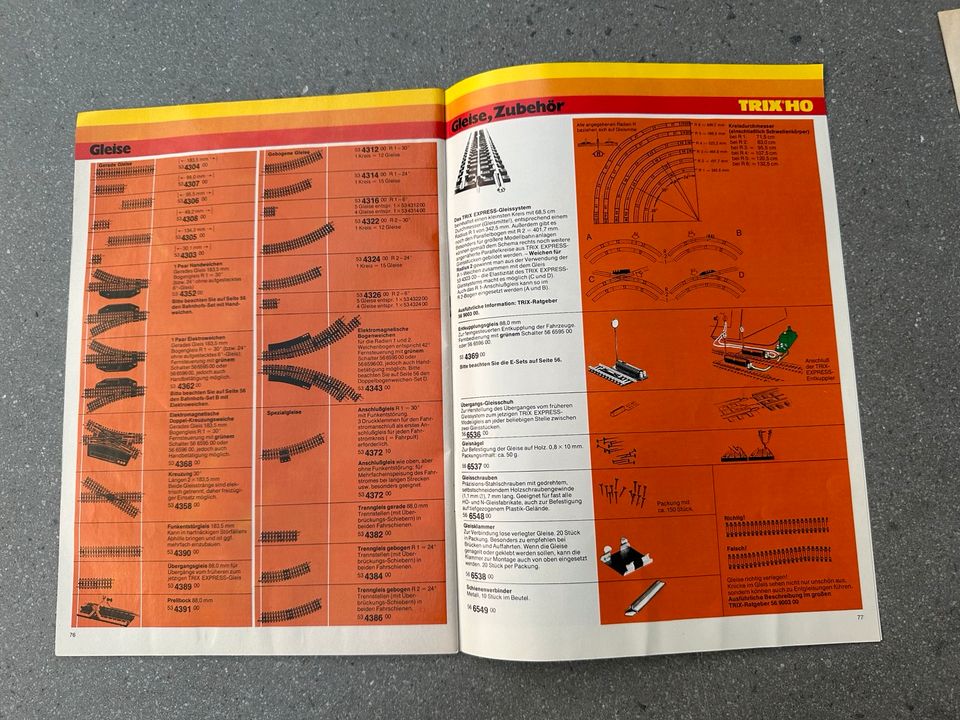 Trix Eisenbahn Gesamtkatalog in Mönchengladbach