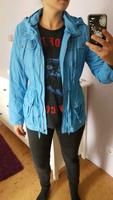 ⭐Taifun Jacke⭐ leichte, Baumwoll Frühlingsjacke, Gr. 38, hellblau Hessen - Bad Hersfeld Vorschau