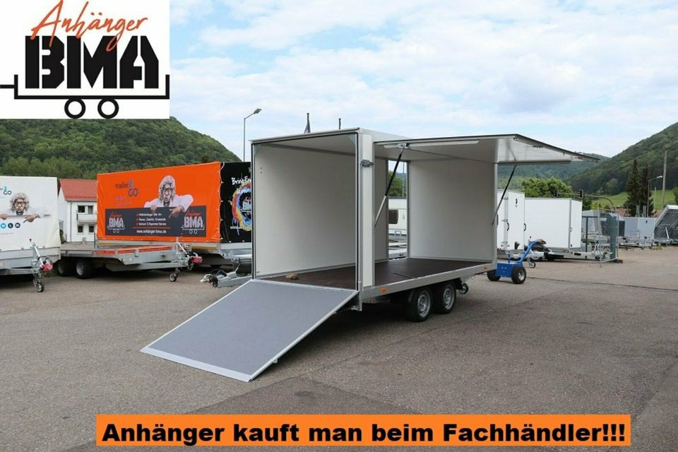 Kofferanhänger Hapert Sapphire Hochlader 2700kg 405x180x180 NEU in Mühlhausen im Täle