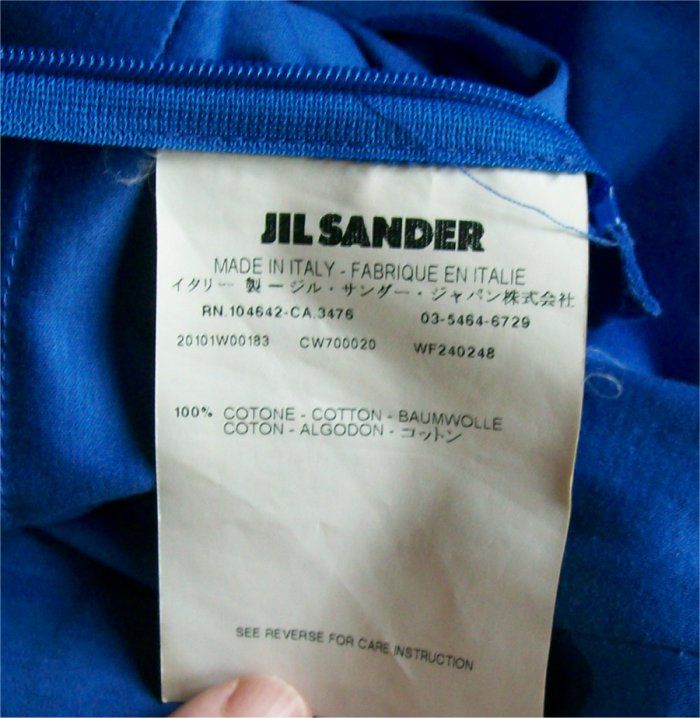 JIL SANDER  Kleid Baumwolle - Gr. 36 in Erkelenz