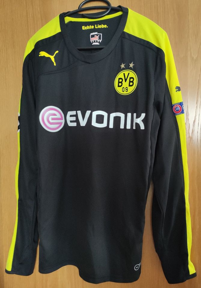 Borussia Dortmund Trikot Langarm Schieber Evonik Gr. L Puma BVB in Hagen