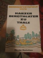Programmheft 1970 Harzer Bergtheater Sachsen-Anhalt - Dingelstedt am Huy Vorschau