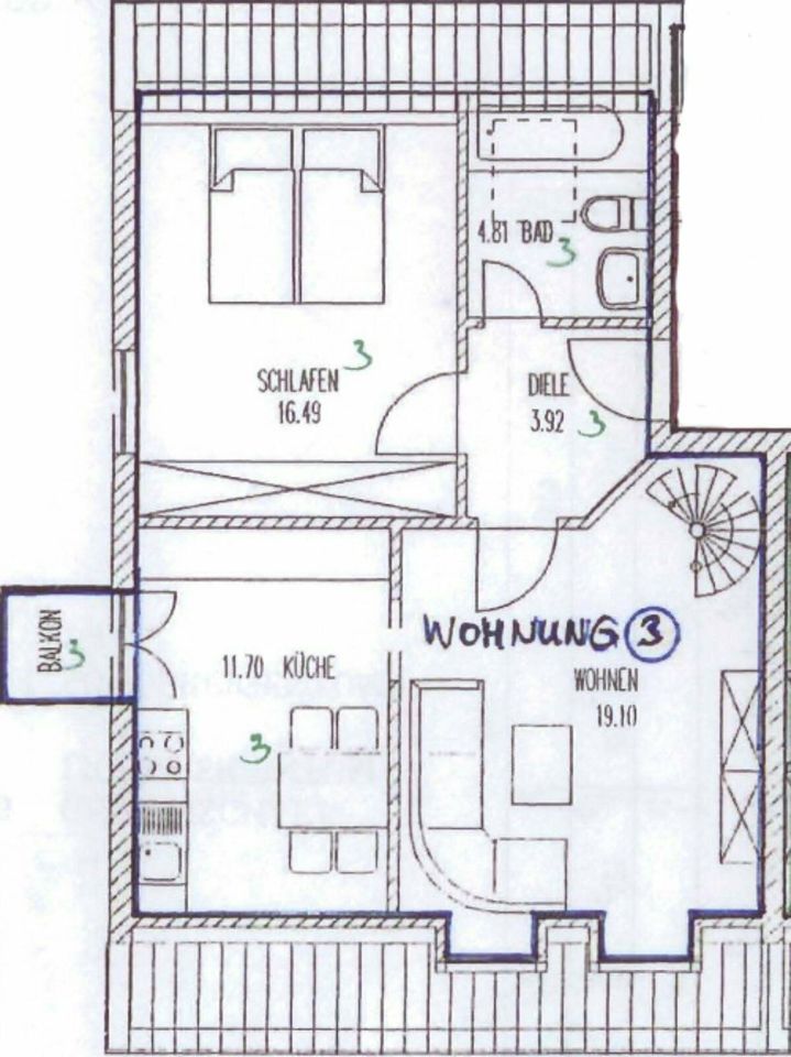 3-Raum-Eigentumswohnung in Krölpa in Krölpa