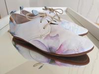Pikolinos Lederschuh 39 Halbschuh Schürschuh Lagenlook Aquarell Baden-Württemberg - Ulm Vorschau
