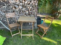 Balkonmöbel Gartenmöbel Stuhl Tisch Holz Balkon Garten Balkonset Sachsen-Anhalt - Wolfen Vorschau