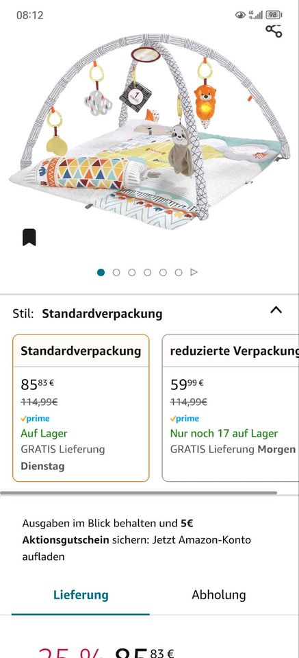 Spielbogen von Fischer price in Hamburg