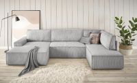 Wohnlandschaft Couchgarnitur Cord hellgrau UVP 2499 € - 5302 Nordrhein-Westfalen - Bad Driburg Vorschau