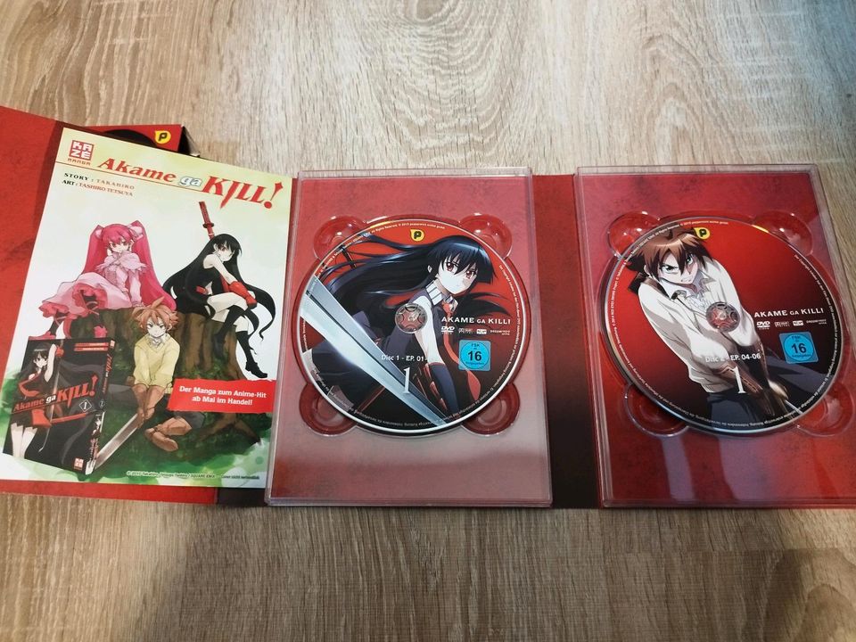 Akame ga kill DVD Box Vol.1 in Chemnitz
