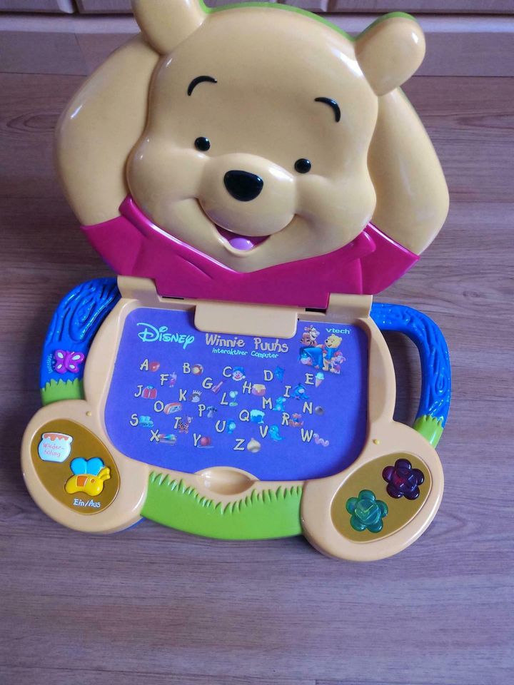 Winnie Puuh V-Tech Lerncomputer in Neukirchen/Erzgeb