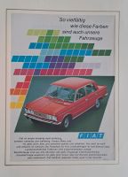 1970 FIAT Auto Automobil Oldtimer Werbung Reklame Bayern - Lindau Vorschau