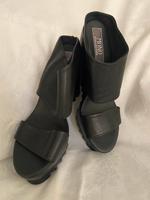 LEDER-Plateau Pantolette Gr. 39 - Mega schönes Design Niedersachsen - Ebstorf Vorschau