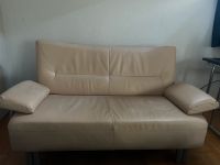 beige Ledercouch Rheinland-Pfalz - Burgsponheim Vorschau