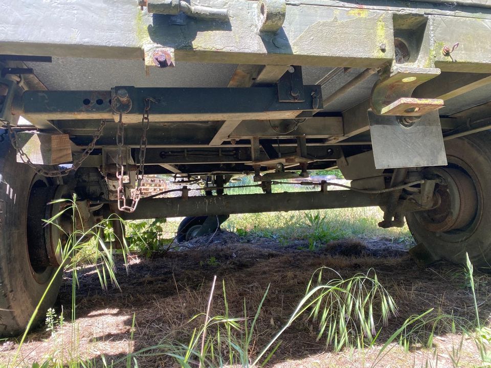 NATO Unimog Anhänger Trailer Cargo 1 3/4t in Nauen