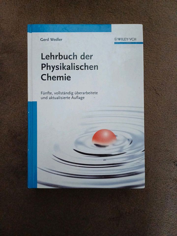 Wedler Lehrbuch der physikalischen Chemie in Hainburg