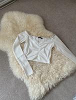 Shein Crop Top weiß xs Niedersachsen - Soltau Vorschau