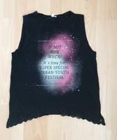 T-Shirt Top Größe Marke QS in schwarz mit Aufdruck Hessen - Frielendorf Vorschau