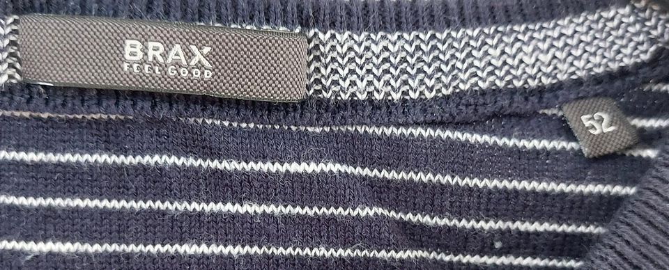 BRAX Pullover Pulli Strickpullover Herren Gr.52/L Top! in Kirchberg i. Wald