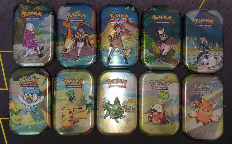 Original Pokemon Dose+40 Karten+2Glänzende Karten/ Versand in Rötha