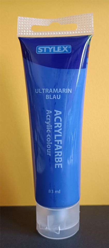 Stylex - Acrylfarbe auf Wasserbasis, 83 ml Tube in Ultramarin Bla in Wuppertal