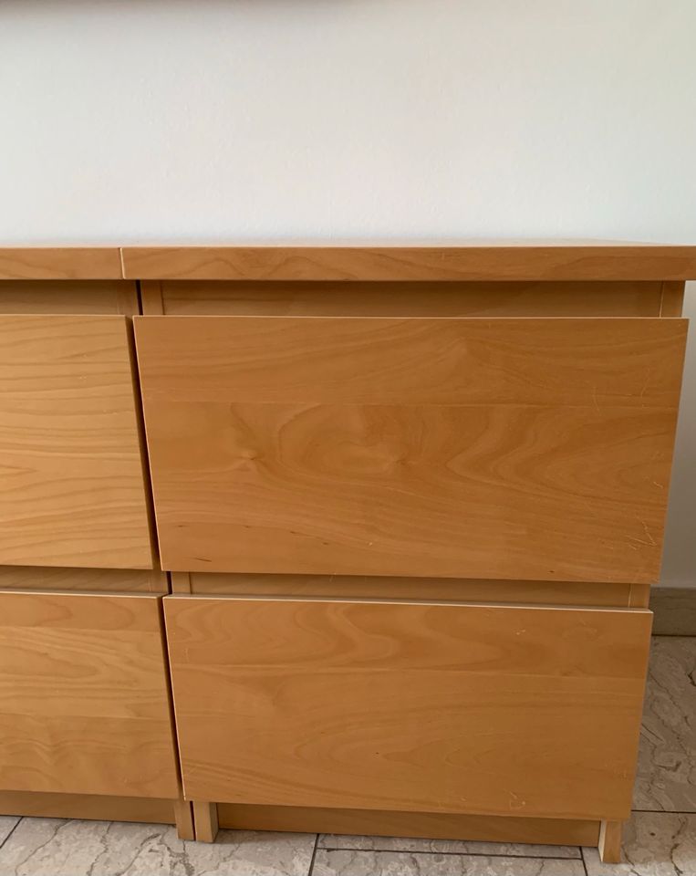 1x Ikea Malm Kommode Schrank  Nachttisch in Bönningstedt