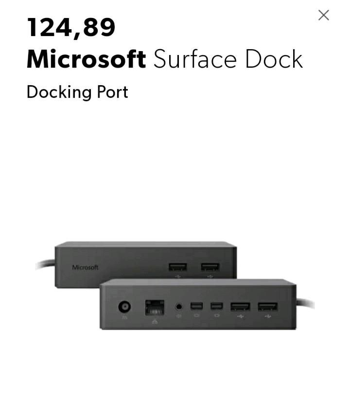 Microsoft Surface Dock  Docking Port in Frankfurt am Main