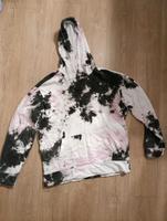 Batik Pullover Hoodie L weiß pink schwarz Sachsen - Chemnitz Vorschau