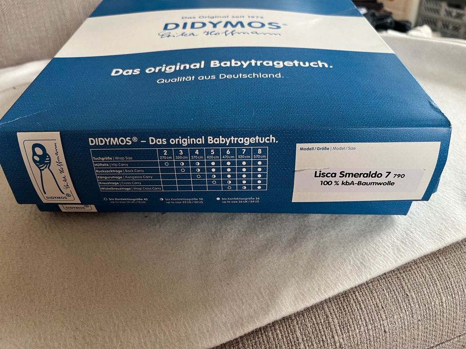 Didymos Tragetuch wie neu Größe 7 keine Flecken und Löcher in Nordhastedt