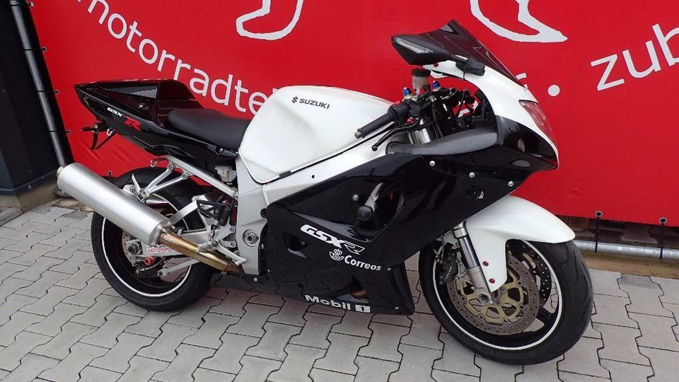 Suzuki GSX-R 750 WVBD Tacho Regler Schwinge Sitz Rahmen Felge CDI in Mantel