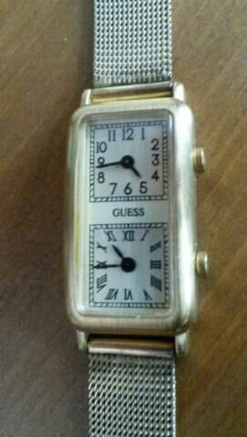 Ladies dual shop time watch
