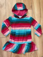 Kleid Gr. 110 Fleece Topolino türkis  pink Rüschen Winter *Kapuze Leipzig - Großzschocher Vorschau