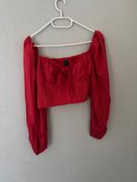 Crop Bluse rot Niedersachsen - Jever Vorschau