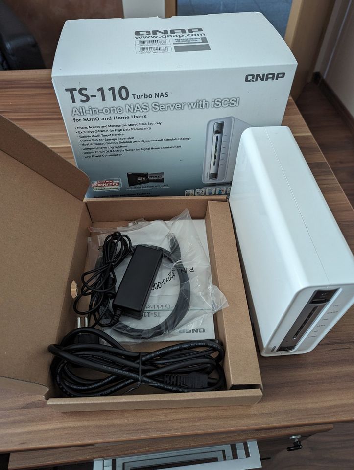 QNAP TS-110 Turbo NAS Server mit 2TB Festplatte in Quakenbrück