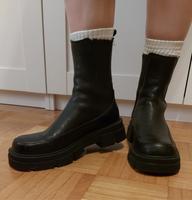 Stiefel Stiefeletten Mango Gr.40 Leder Baden-Württemberg - Ellwangen (Jagst) Vorschau