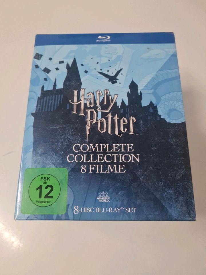 Harry Potter 8 Disc Blu Ray Set Collection Top Zustand in Magdeburg