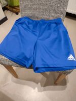 Blaue Adidas Shorts mit innenliegender Kordel und Adidas Emblem Hessen - Eschwege Vorschau