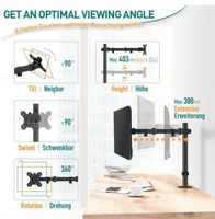 Monitor Halterung für 13"-27" Bayern - Peißenberg Vorschau
