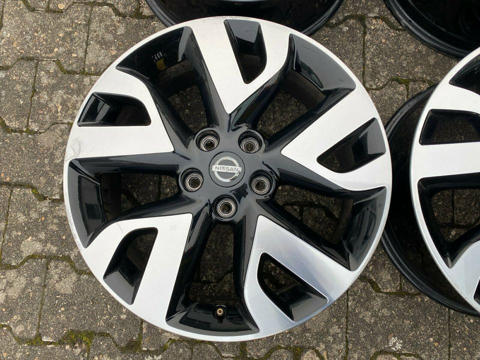 18 Zoll Nissan Juke Alufelgen 7Jx18 ET47 LK 5x114,3 40300BX80A in Klein-Winternheim