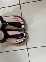 Birkenstock Zehentrenner/ Sandalen Lack Rheinland-Pfalz - Wissen Vorschau