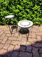 Beistelltisch Outdoor Garten Pflanzentisch Mosaik Metall Rost Bayern - Weilbach Vorschau