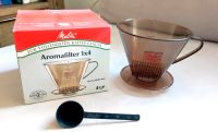 Melitta Aromafilter Vintage 1x4 Handfilterung 70er mit Löffel Nordrhein-Westfalen - Meschede Vorschau