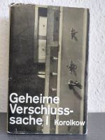 Geheime Verschlusssache / Band 1 * Juri Korolkow * 1969 Dresden - Cotta Vorschau