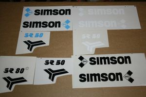 Sticker Moped S50 - 70x60 mm  Ersatzteile für Simson \ SR50